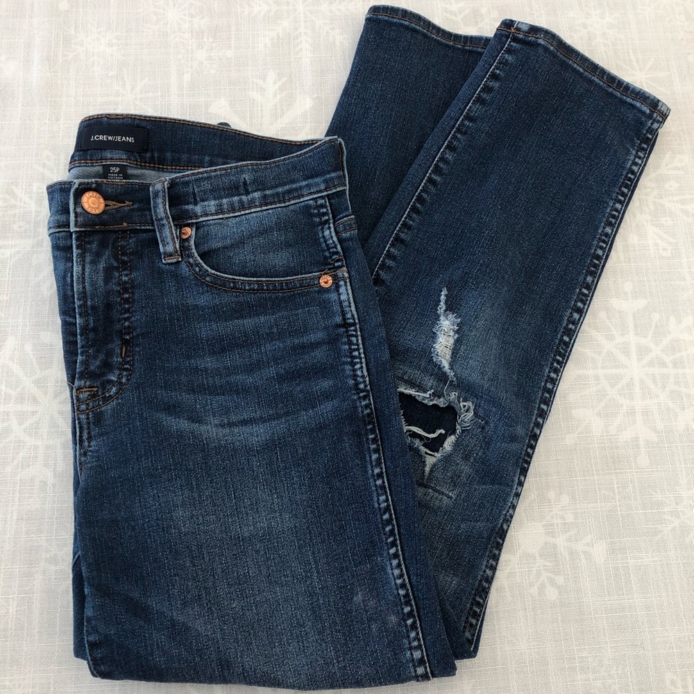 J.Crew Distressed Jeans
